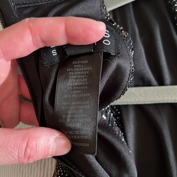 Enfocus studio jumpsuit black with sparkles - Picture 8 of 8